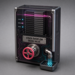 Stack Overflow Drain Valve